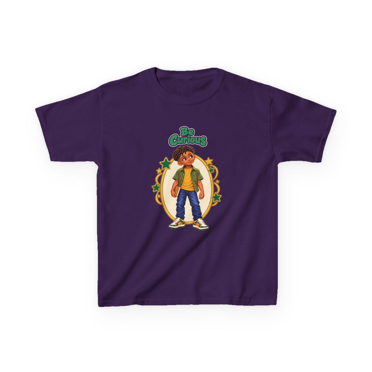 Be Curious Youth T-Shirt | The Be Collection™