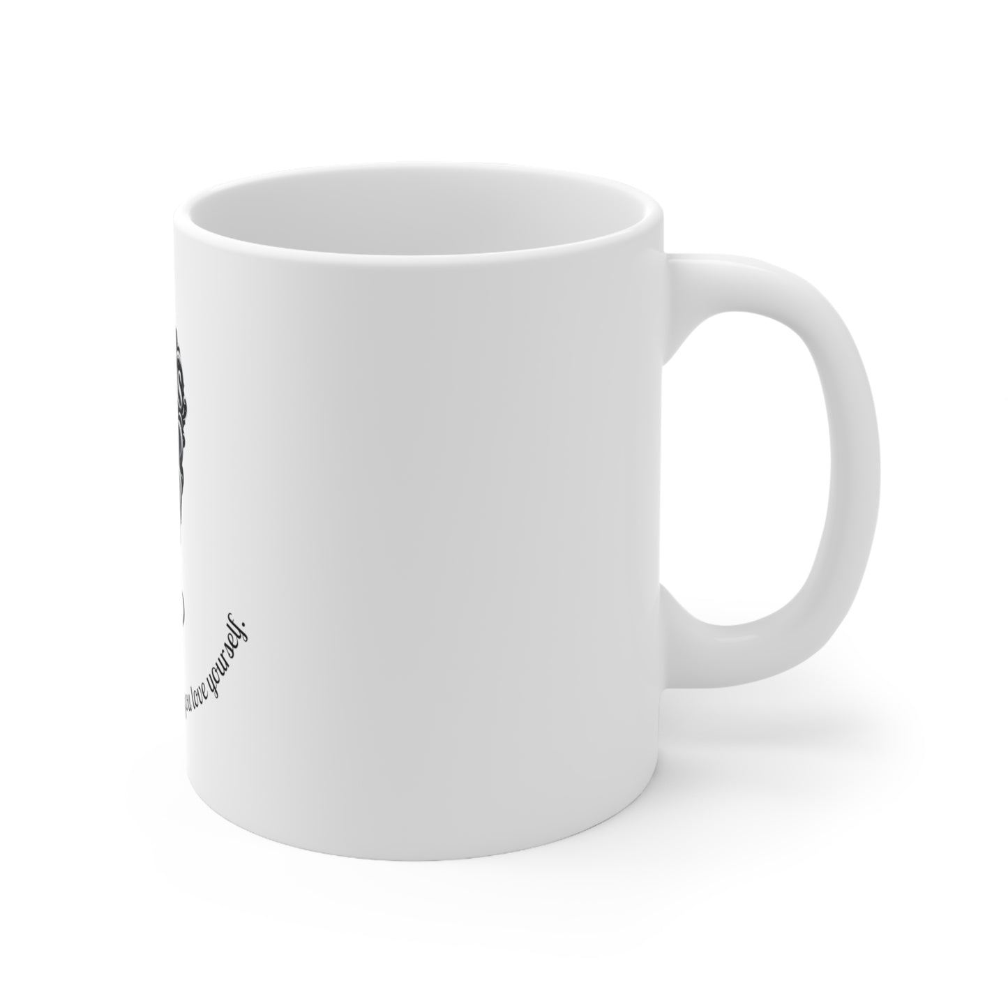 Self-Love Sipper – Joyous Life Journals Ceramic Mug, 11oz