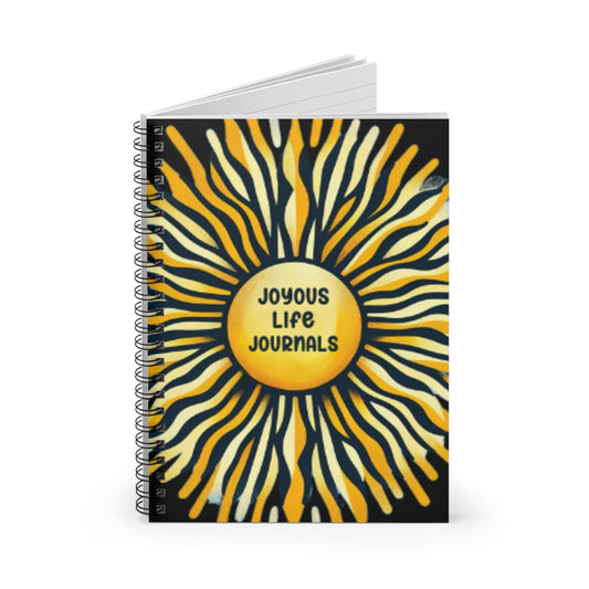 Radiant Moments – Inspirational Spiral Notebook, Ruled Line | Joyous Life Journals