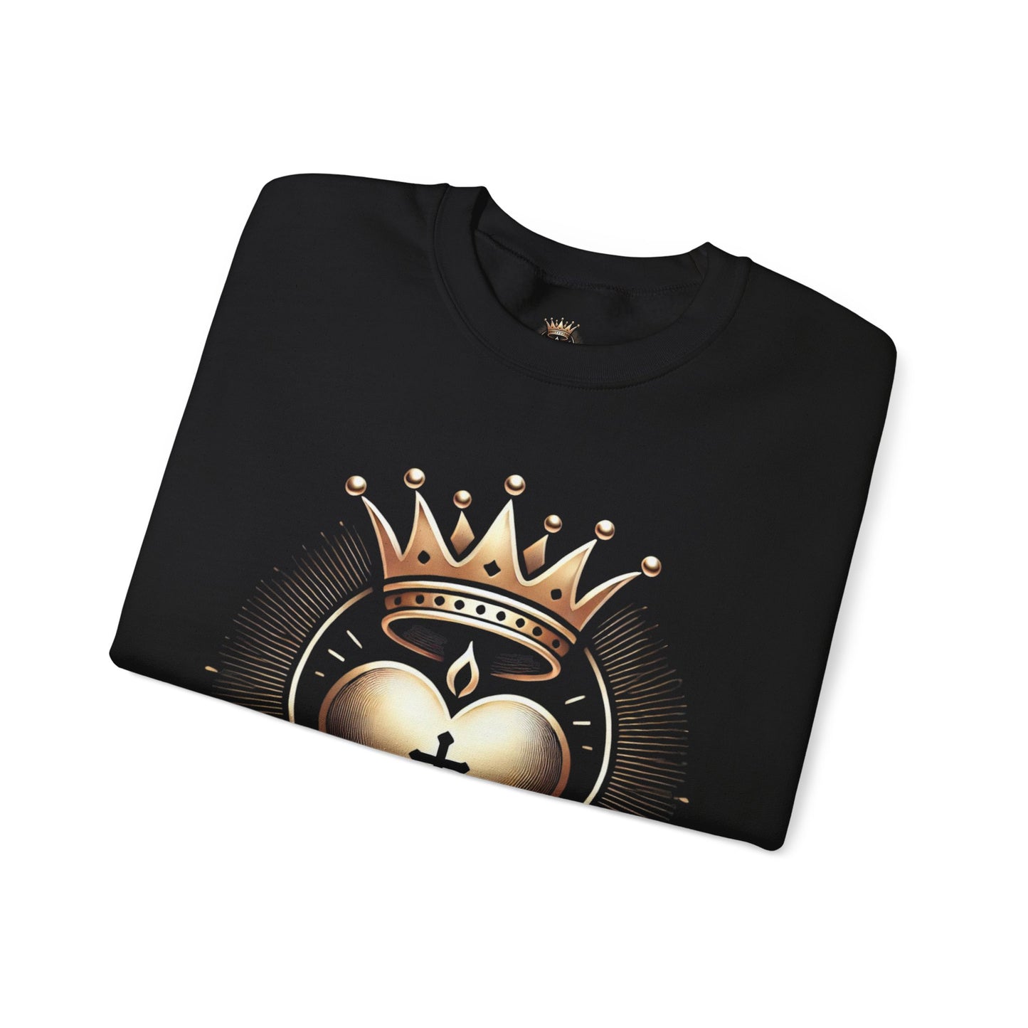 Armor of Joy™ Unisex Crewneck Sweatshirt – Faith-Based Inspirational Apparel, Cozy All-Season Gift for Friends, Purpose & Joy-Inspired Casual Wear