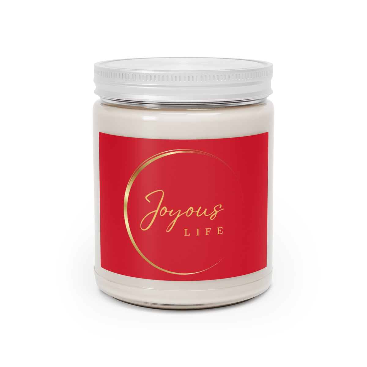 Joyous Life Signature Comfort Spice Candle – Red & Gold Edition