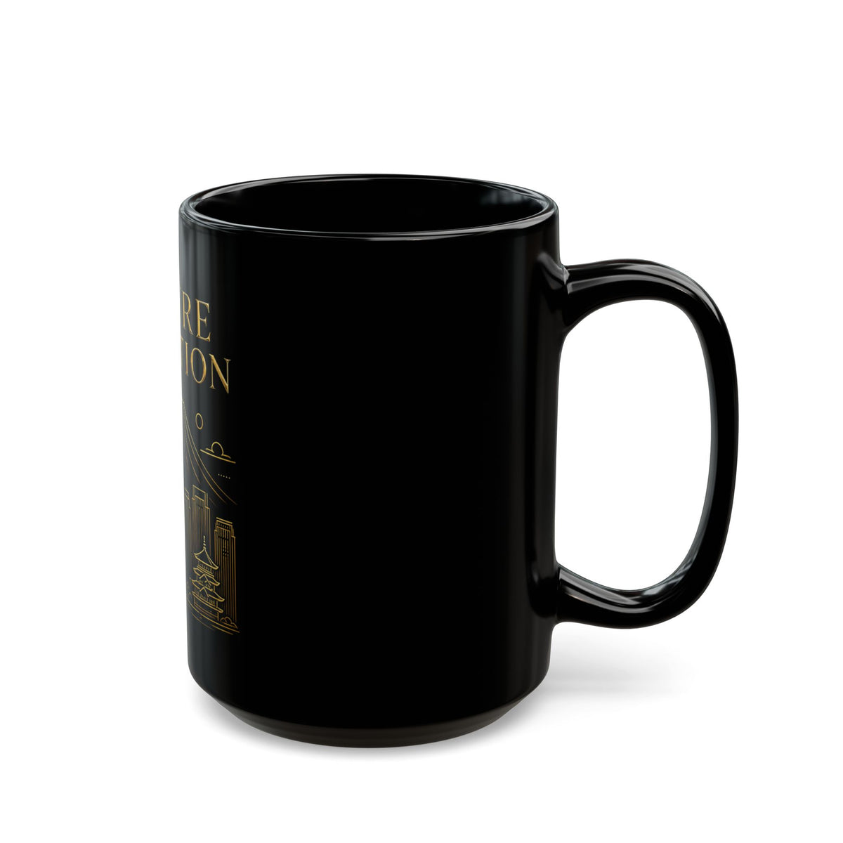 Future in Motion | Tokyo Black Mug