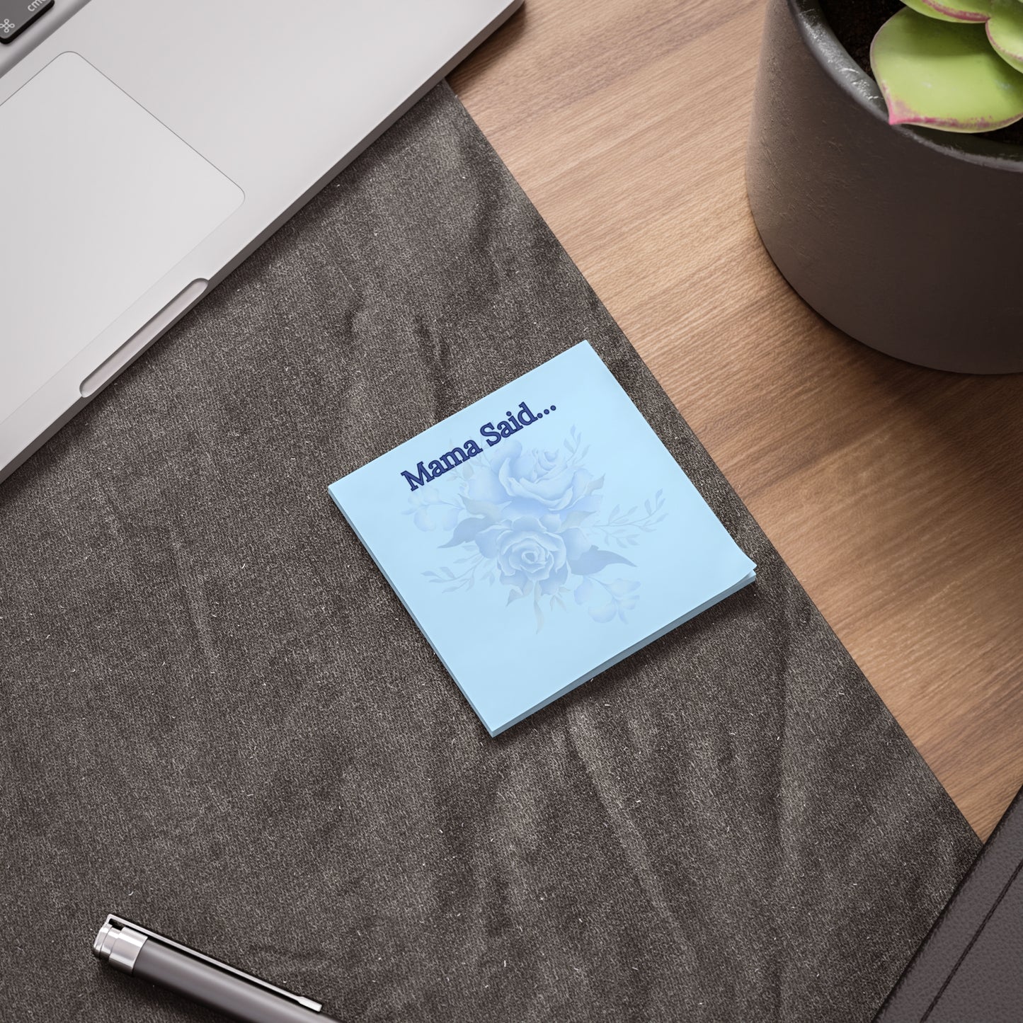 Mama Said Floral Post-it® Note Pads | Inspirational Office Supplies & Encouragement Notes