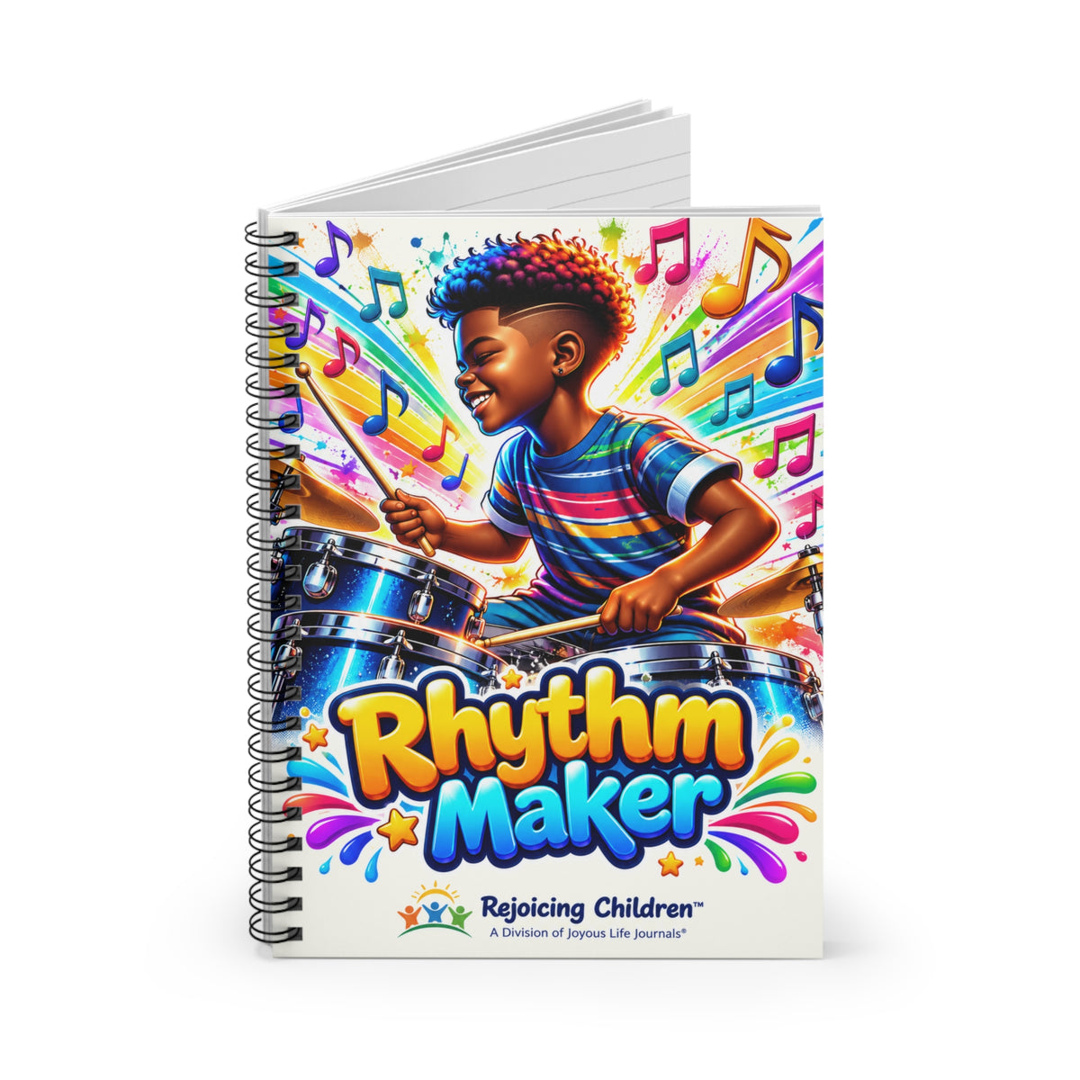 Rhythm Maker Spiral Notebook | Kids Music & Creativity Journal