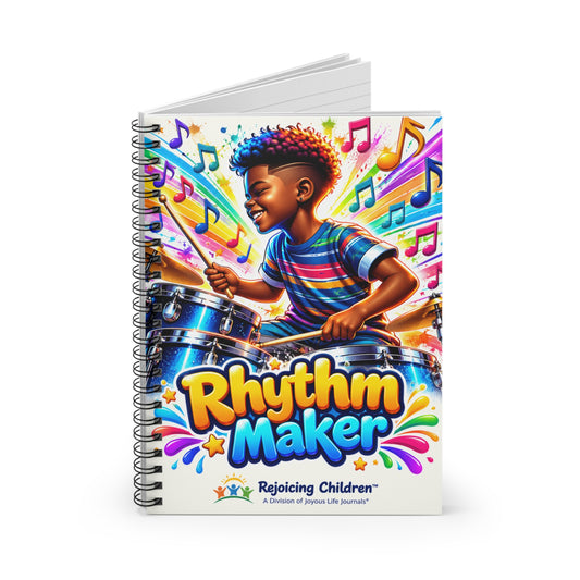 Rhythm Maker Spiral Notebook | Kids Music & Creativity Journal