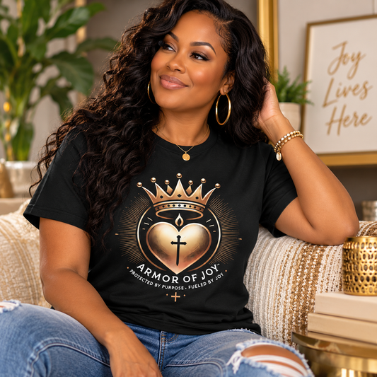 Armor of Joy™ Signature Emblem | Unisex Graphic Tee